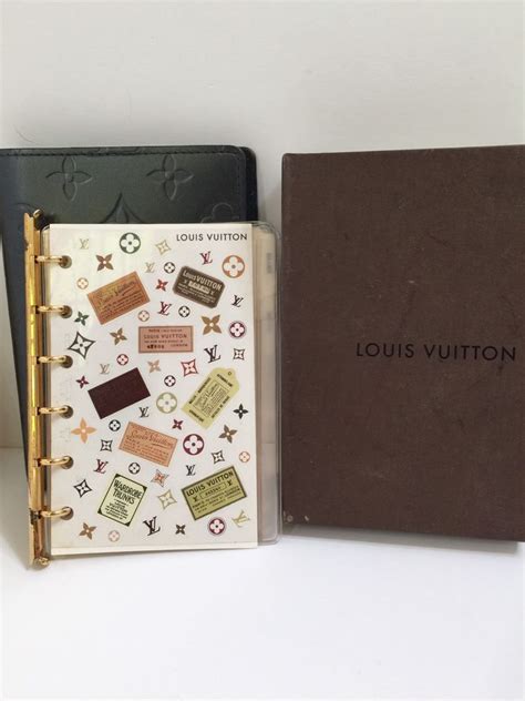 louis vuitton medium agenda refill|louis vuitton calendar refill.